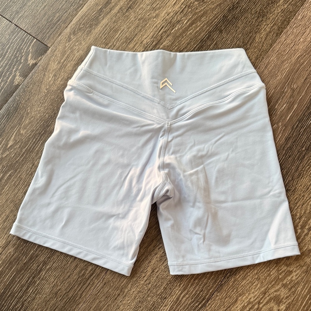 Women's Oner Active Unified White High-Waisted Shorts